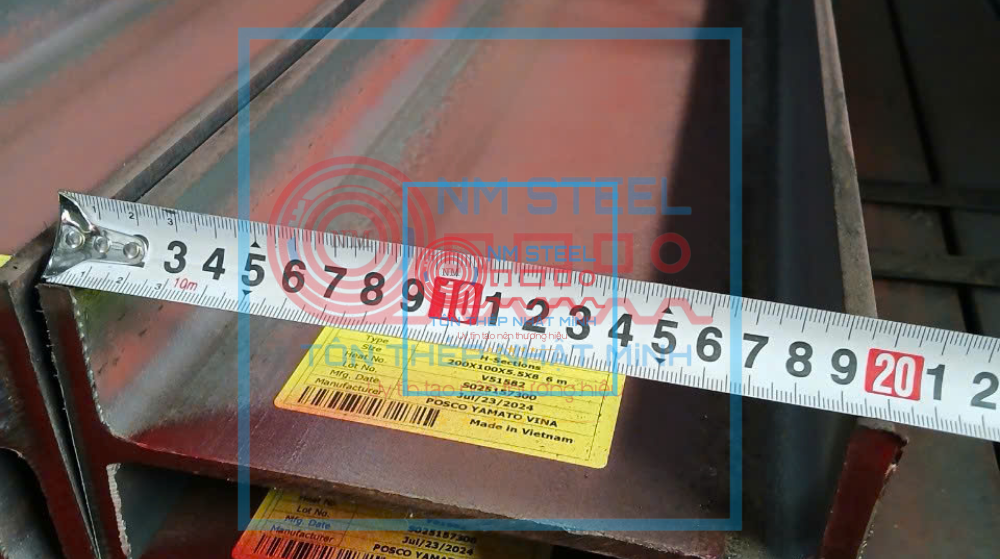 Thép Hình Posco I200x100x5.5x8 6M 12M Bình Dương