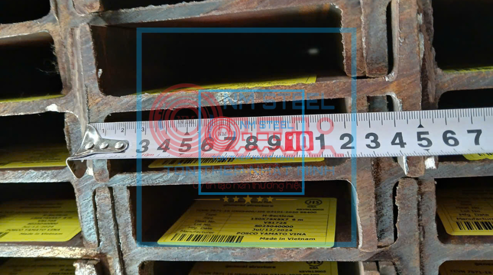 Kho Thép Hình Posco I150x75x5x7 6M 12M Đồng Nai - Hàng Có Sẵn, Giao Ngay