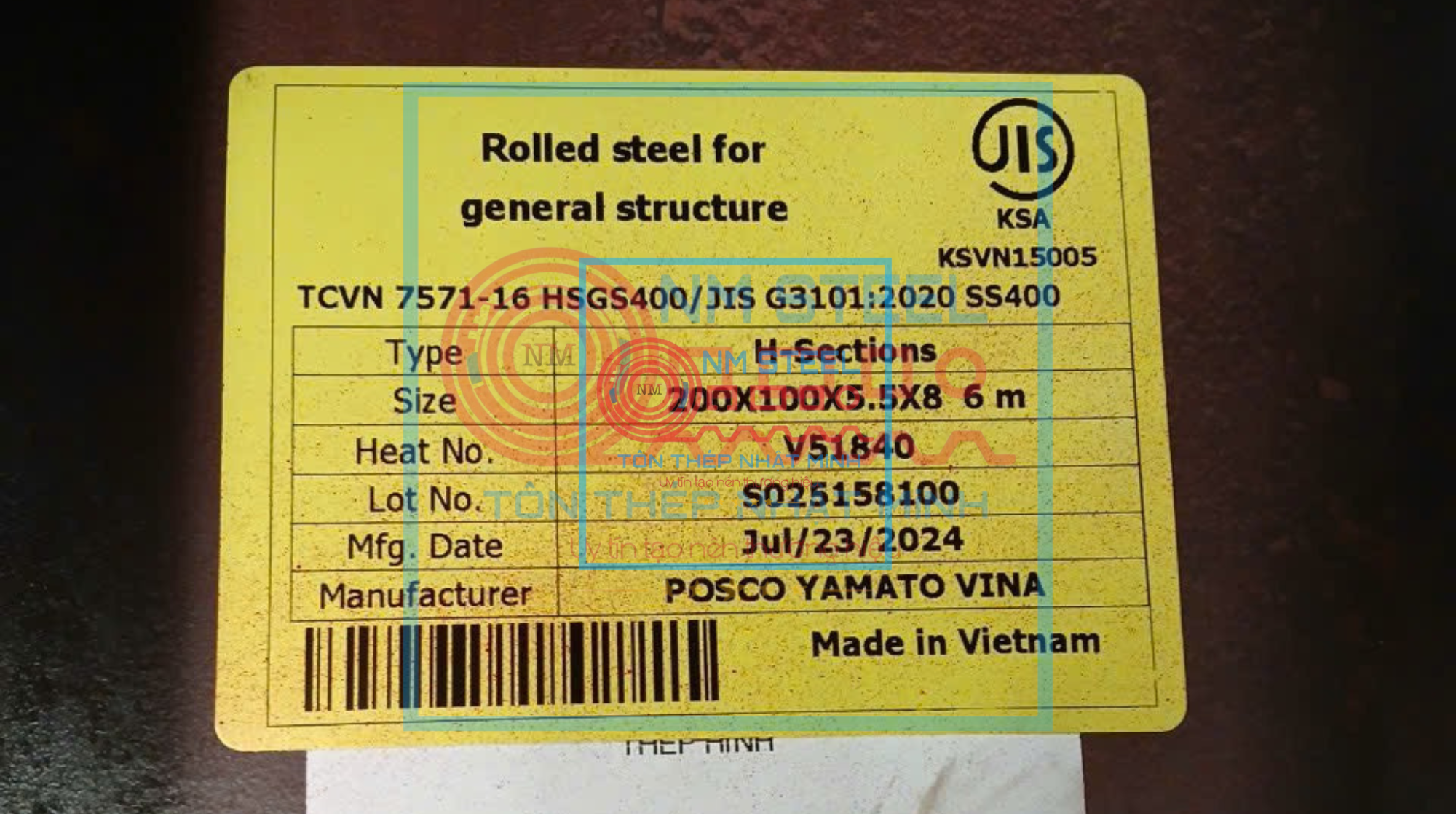 Cập Nhật Giá Thép Hình Posco I200x100x5.5x8 6M 12M Đồng Nai - Tốt Nhất Thị Trường