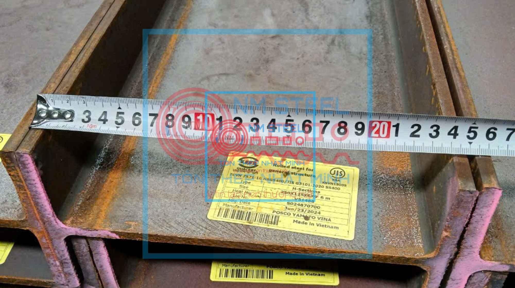 Báo Giá Thép Hình Posco I250x125x6x9 6M 12M Đồng Nai Hôm Nay