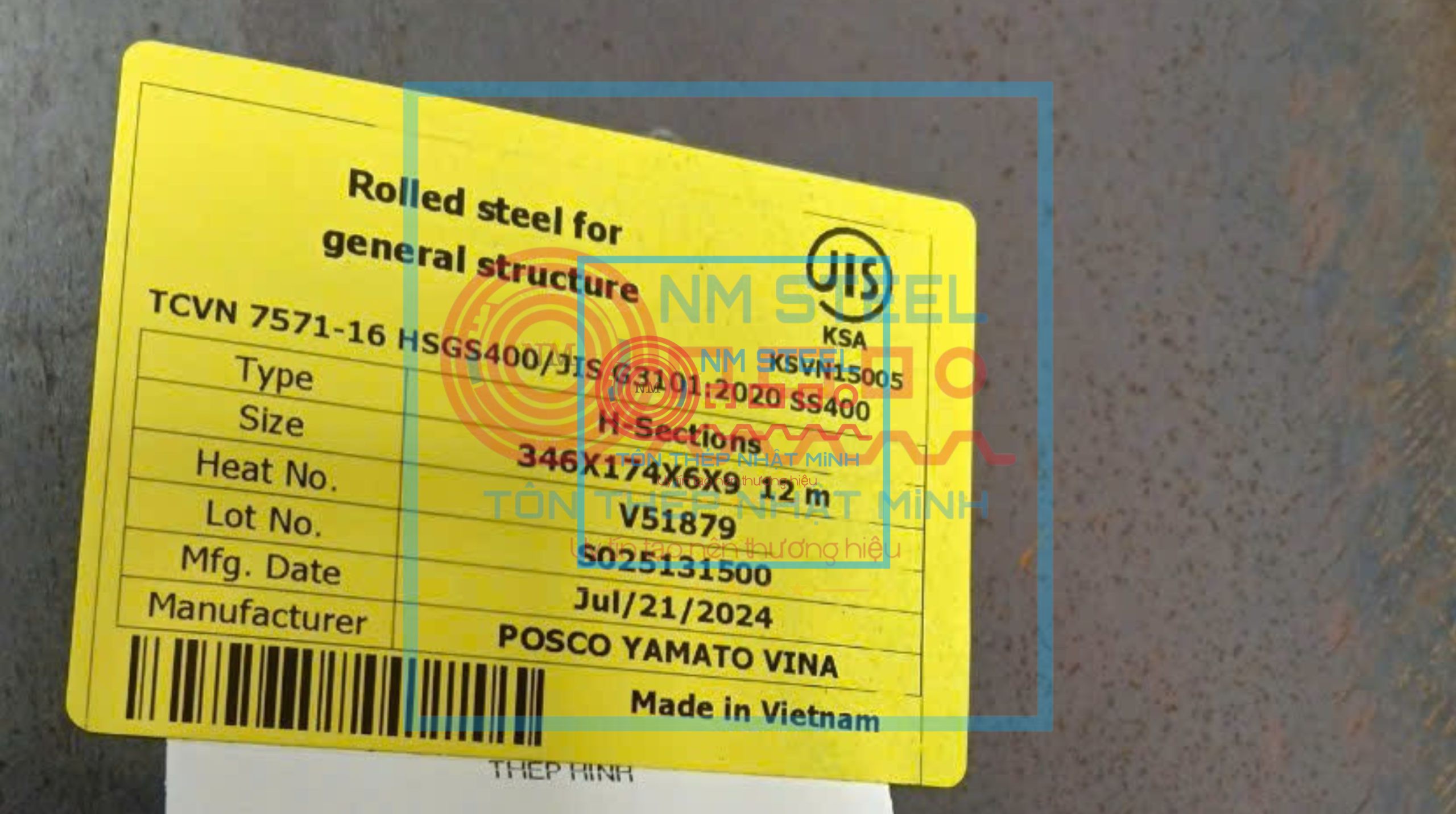 Báo Giá Thép Hình Posco I346x174x6x9 6M 12M Đồng Nai Hôm Nay
