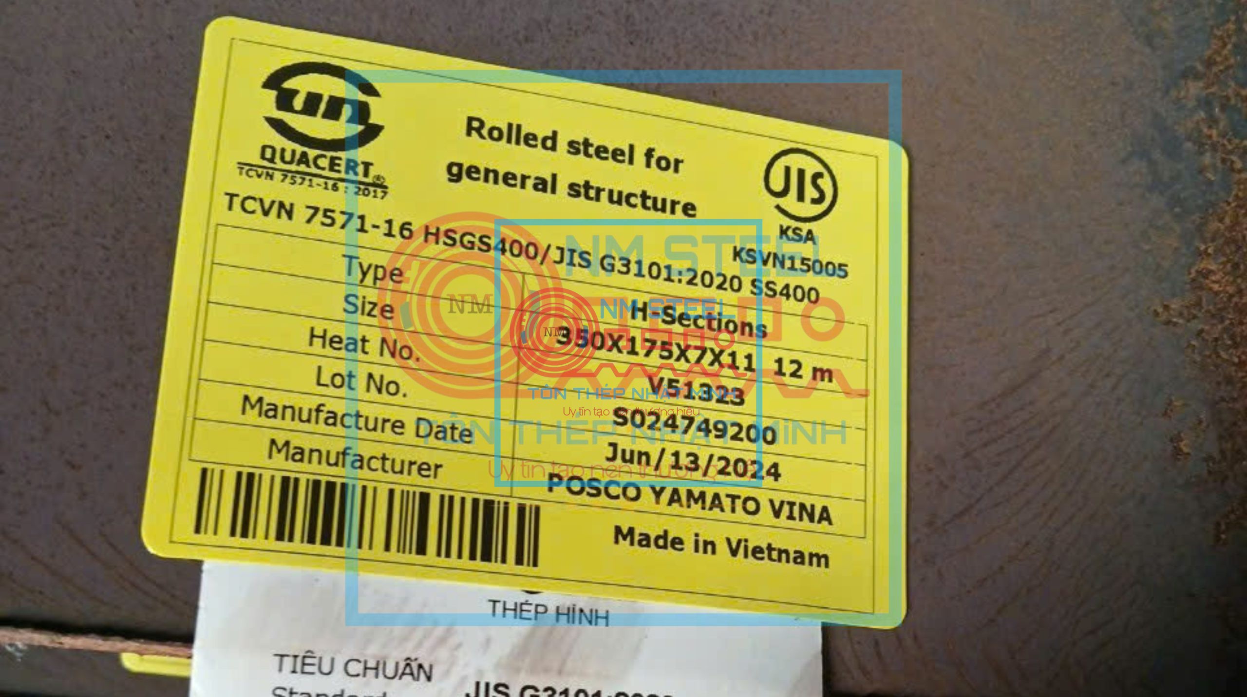 Địa Chỉ Mua Thép Hình Posco I350x175x7x11 6M 12M Đồng Nai Uy Tín
