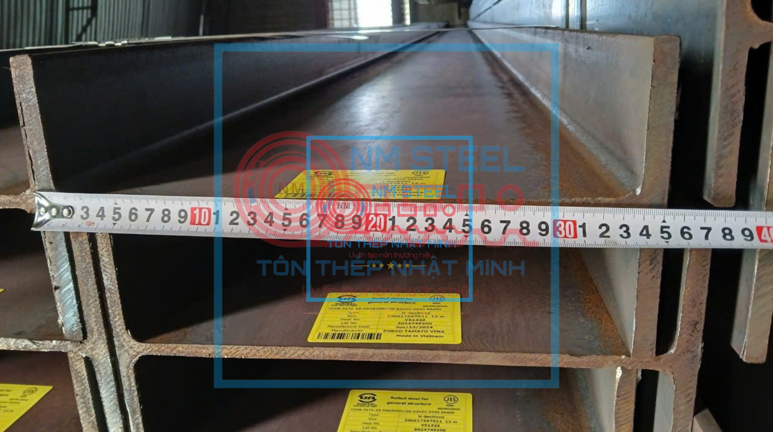 Địa Chỉ Mua Thép Hình Posco I350x175x7x11 6M 12M Đồng Nai Uy Tín