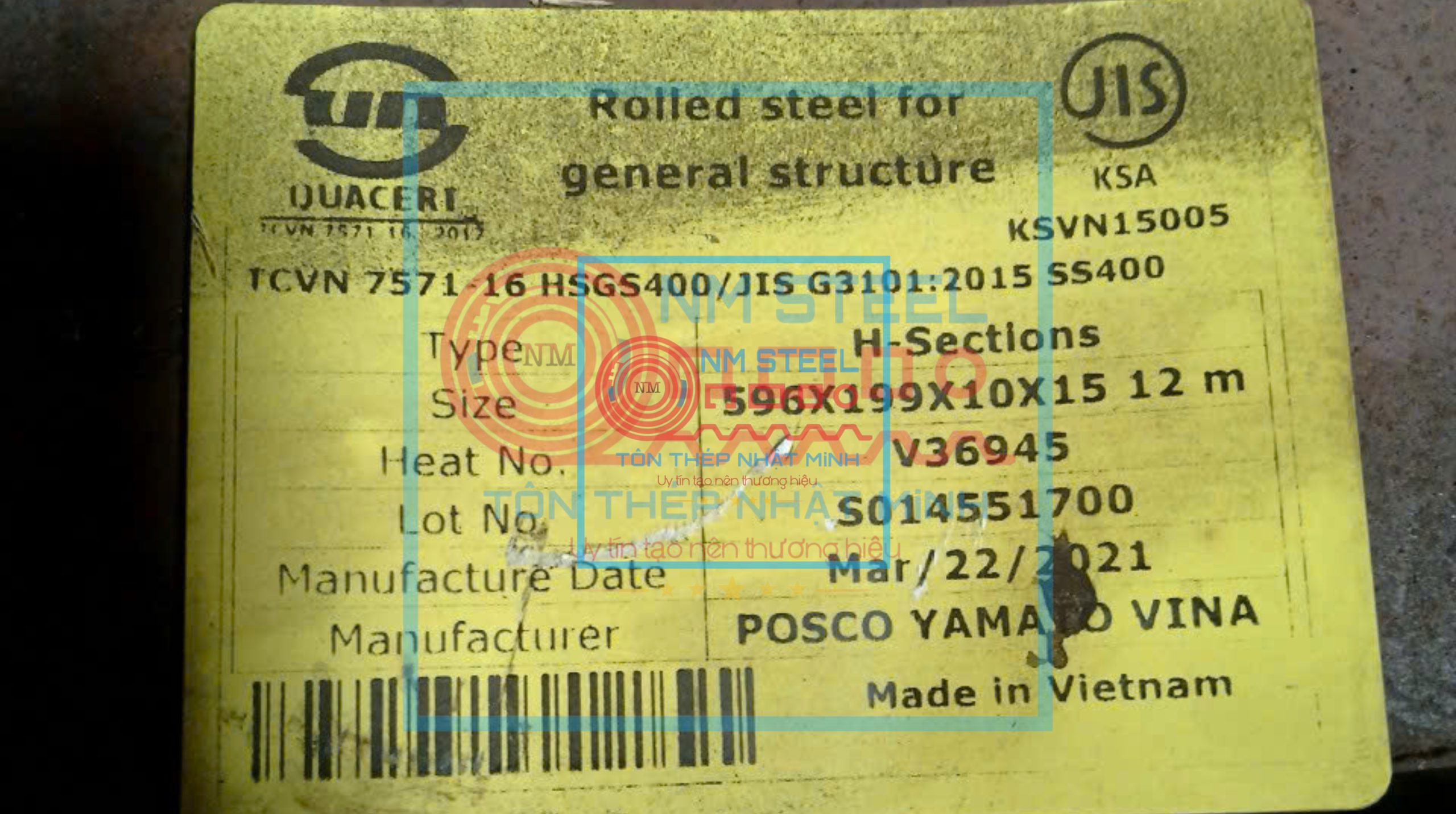 Báo Giá Thép Hình Posco I596x199x10x15 6M 12M TPHCM | Mua Ở Đâu Giá Gốc?