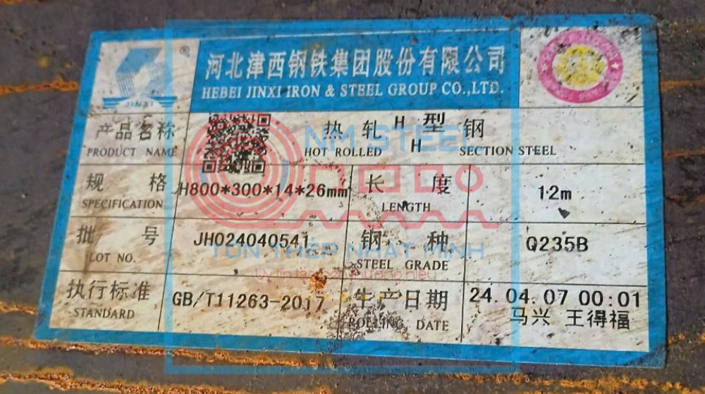 Thép Hình Posco I800x300x14x26 6M 12M Bình Dương