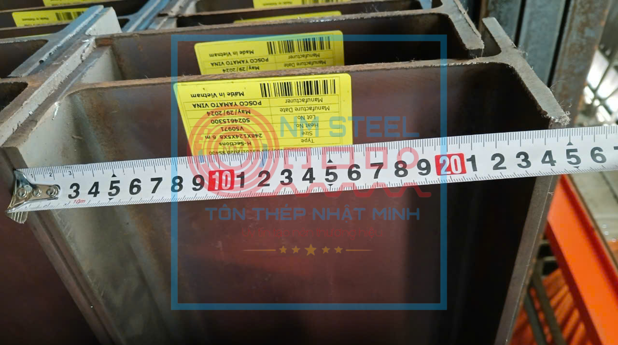 Tổng Kho Phân Phối Thép Hình Posco I248x124x5x8 6M 12M Cần Thơ | Hotline: 0933.665.222 - 0909544345