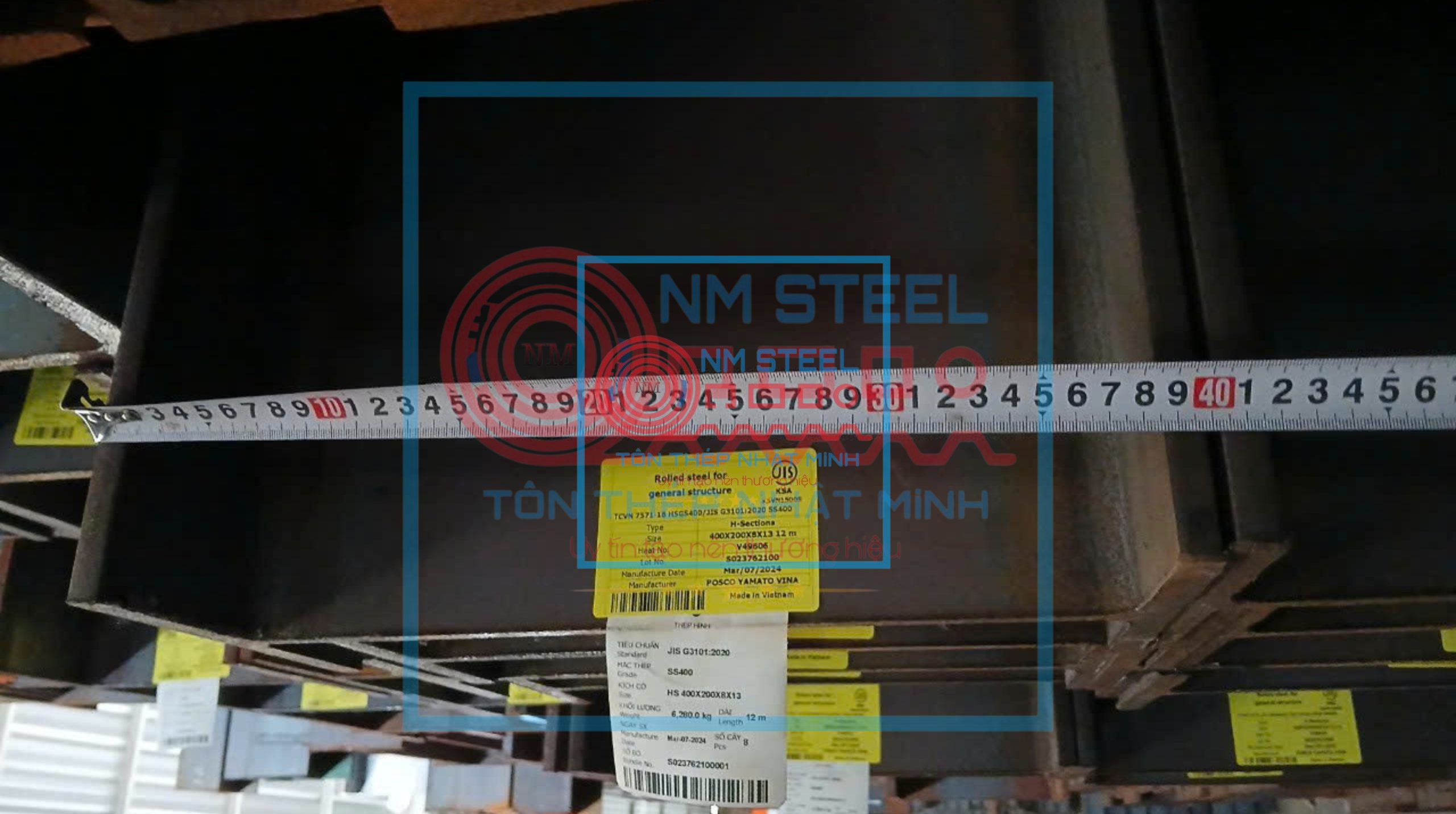 Cập Nhật Giá Thép Hình Posco I400x200x8x13 6M 12M Đồng Nai Hôm Nay