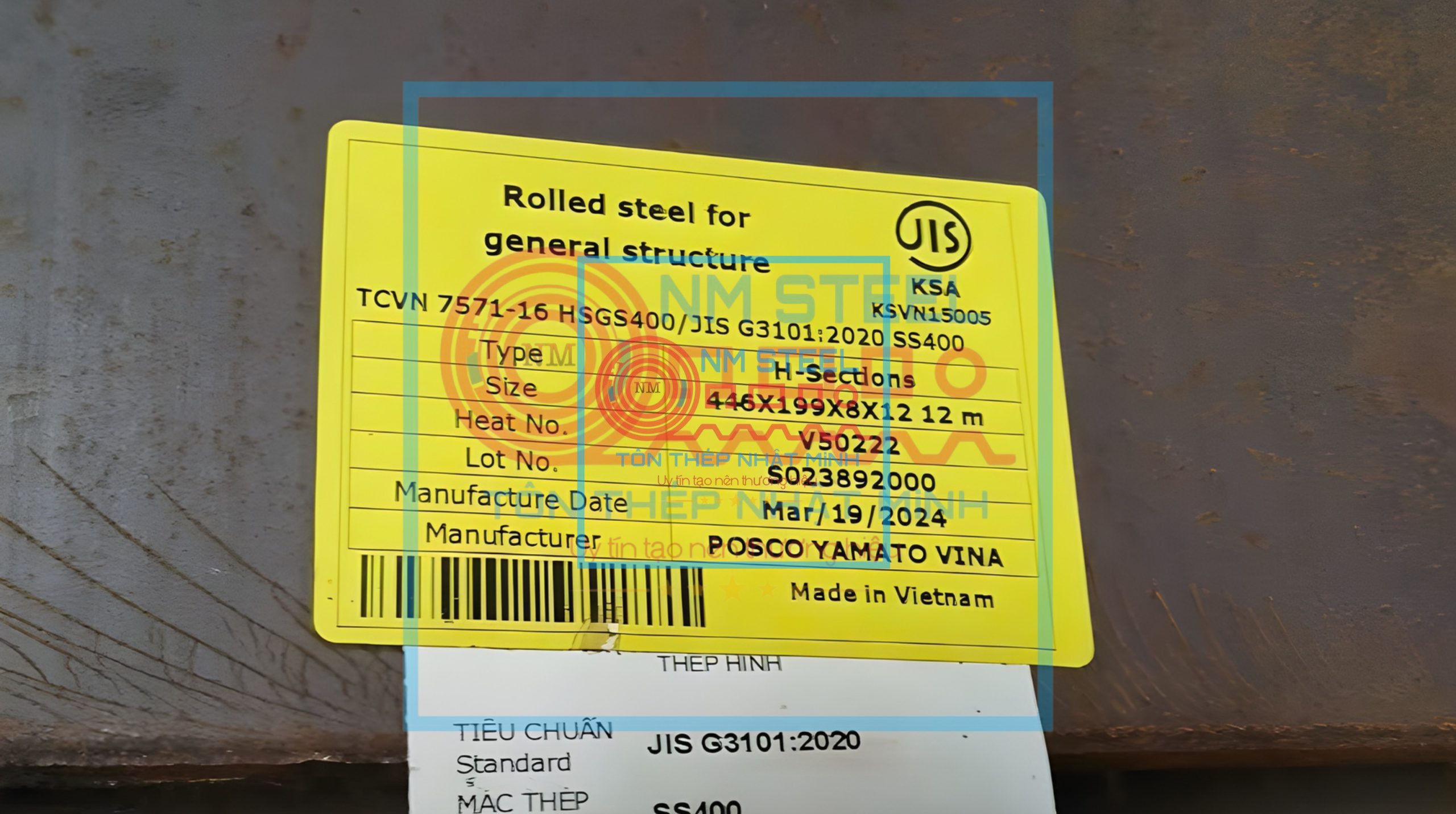Mua Thép Hình Posco I446x199x8x12 6M 12M Đồng Nai Ở Đâu? Kèm Báo Giá