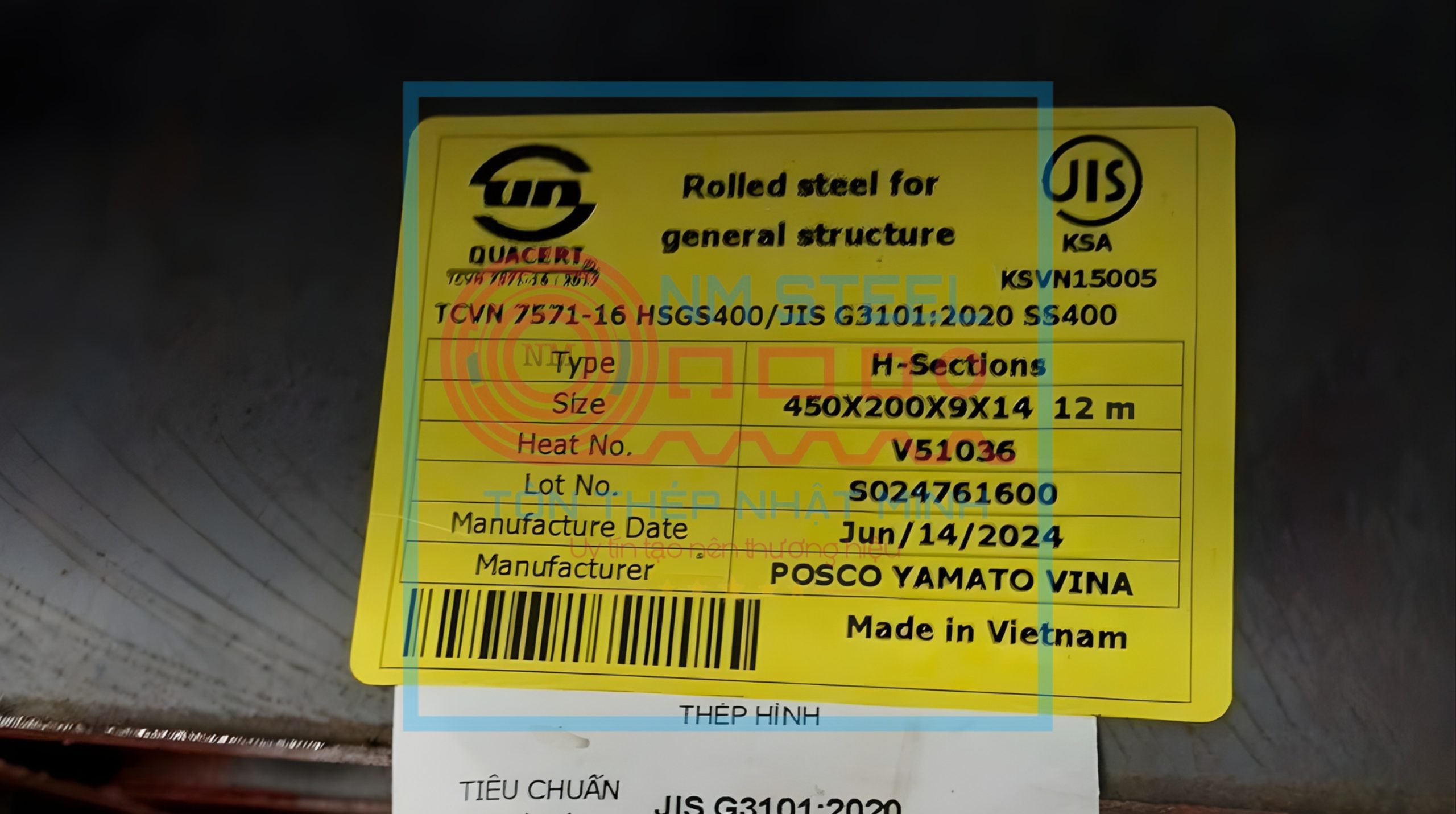 Bảng Giá Thép Hình Posco I450x200x9x14 6M 12M Đồng Nai & Top Kho Cung Cấp Uy Tín | Hotline: 0933.665.222 - 0909544345