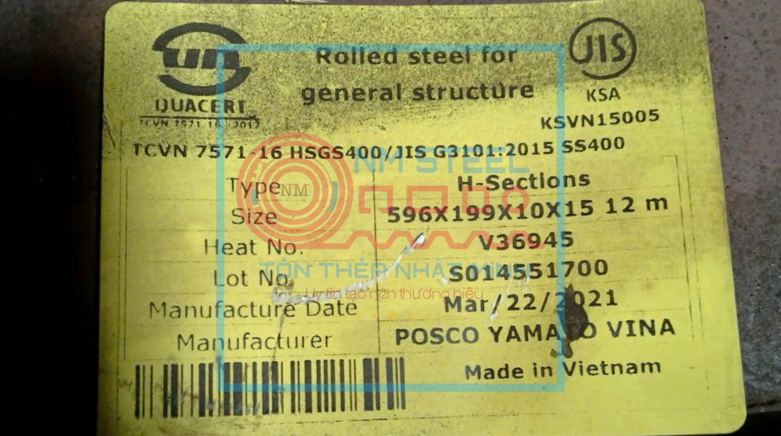 Báo Giá Thép Hình Posco I596x199x10x15 6M 12M Đồng Nai & Nơi Mua | Hotline: 0933.665.222 - 0909544345