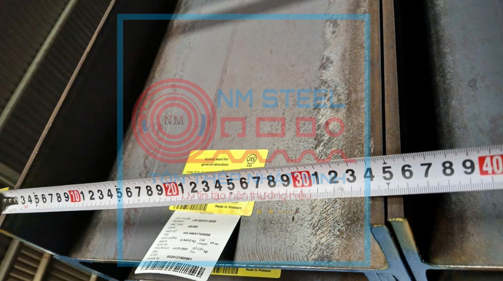 Thép Hình Posco I346x174x6x9 6M 12M Vĩnh Long