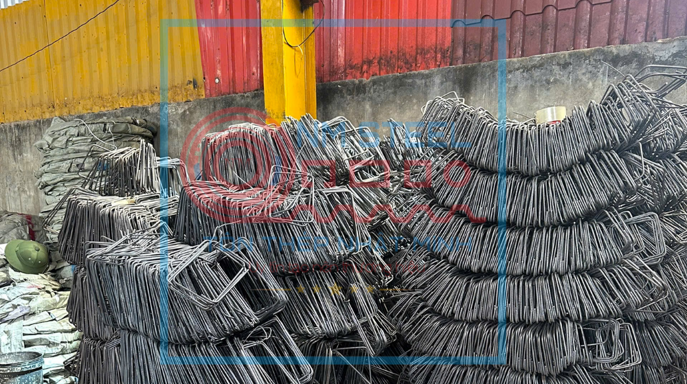 Đai sắt tai dê d6 Hoà Phát
