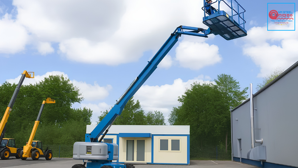 Bảng Giá Thuê Xe Cẩu Có Giỏ Nâng Người - TÔN THÉP NHẬT MINH 2 Bảng Giá Thuê Xe Cẩu Có Giỏ Nâng Người - TÔN THÉP NHẬT MINH