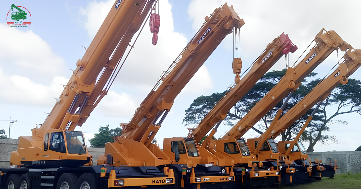 Địa Chỉ Thuê Xe Cẩu Kato TPHCM 50 Tấn Tận Bãi - Không Qua Trung Gian